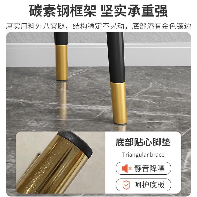 J$叠YJ$Y凳子家用可放凳轻靠背餐桌凳CEF餐椅奢现代板简约椅子客