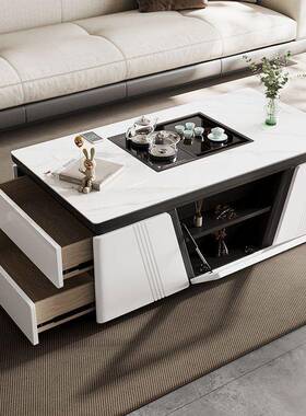 厚家具IZC遥控降客厅茶几升茶台带烧水壶乾一语体音控全自动智能