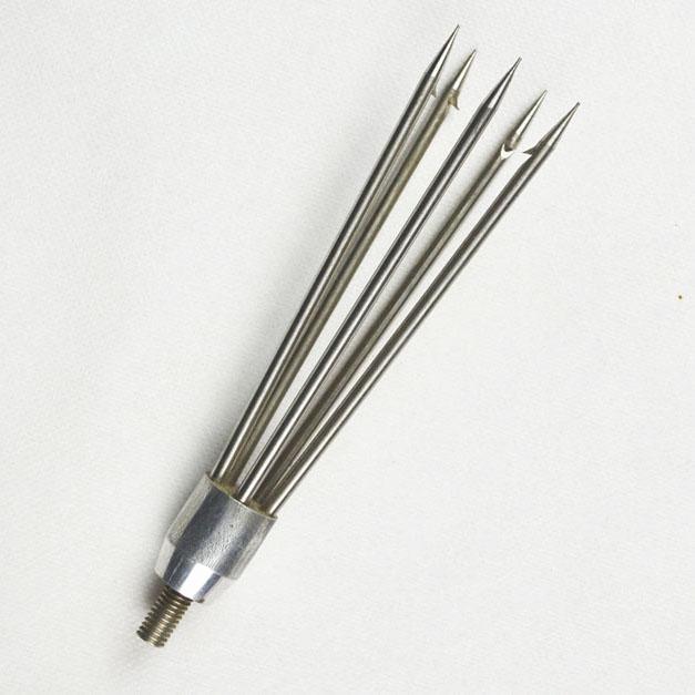 德國進口倒刺小魚叉頭可