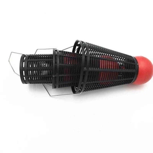 钓鱼羽毛球打窝器窝料野钓打窝酒米定点撒饵笼饵料笼神器渔具