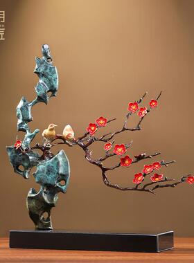 大上明铜匠喜XSMS-051梢物摆件工艺品新中式婚房客厅装饰品结婚礼