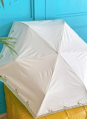 日.WPC超本轻便太线阳便伞遮阳弯钩防紫外小巧携晴雨两用伞防晒伞