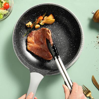 麦饭石底不COOKER K沾锅套装汤锅家用平炒锅煎锅电斯磁炉瓦锅炉通