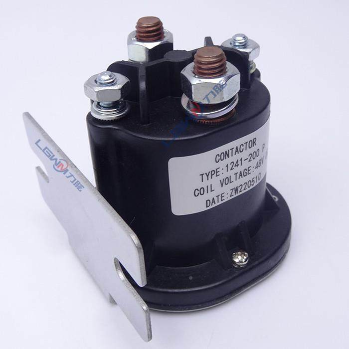 电动托1241-24V托 盘堆堆高高机继电接触器2V24V48V升降液压电机