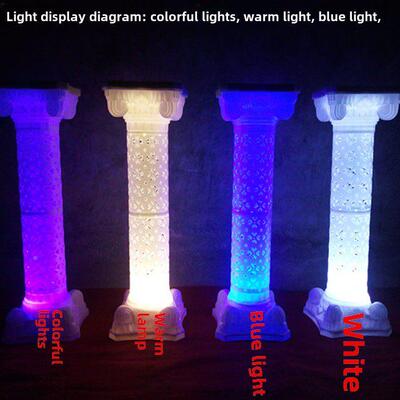 婚礼道路龙台头花卉切割INF罗马柱道路开龙头花卉门活动舞道路花