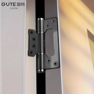 隐形门合页子母免链开槽液压缓冲动闭门闭阻尼弹自簧铰门器