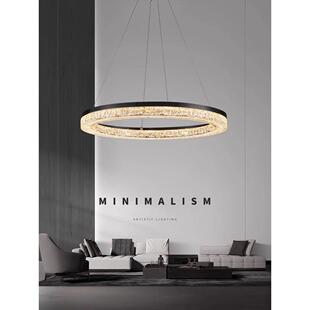 客厅灯吊灯意大利极简现代简约大灯气卧室灯豪高华端大山厅XDY主