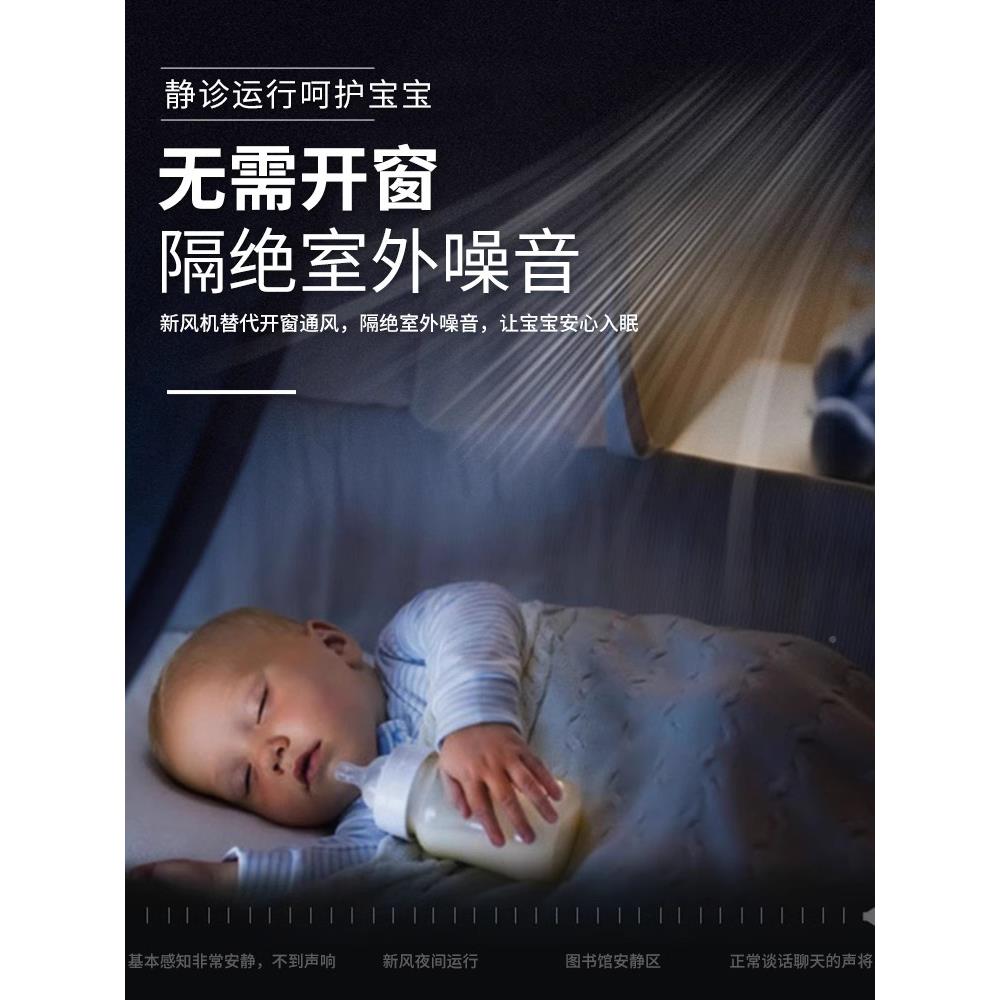 6洁净新风机向除新风系统雾霾除甲醛新双流FEpro壁挂风机新风系统