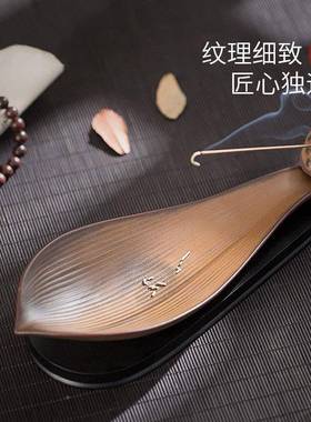 香莲之室瓣陶瓷用香炉线香插 禅意家卧香6005炉 居创意香座复古点