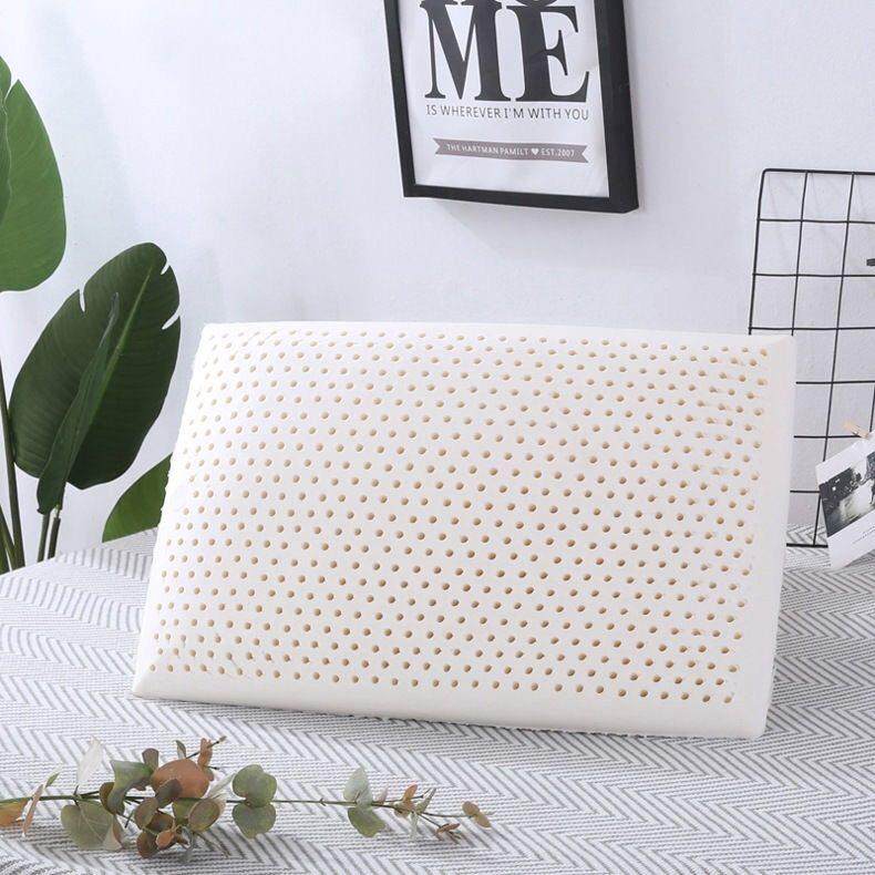 芝头英 QZB包天然乳胶枕 枕枕芯保护颈椎平面枕头低陷枕单人不塌,床上用品,乳胶枕,淘宝优惠券,粉丝福利购,淘宝优惠卷