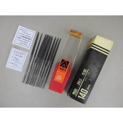 库存2005年老货三角牌什锦锉套装迷你组锉3x140mm金工首饰整形锉