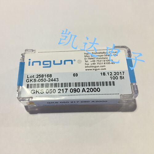 INGUN英钢探针GKS050 217 090A2000(钻石头型)测试针 顶针