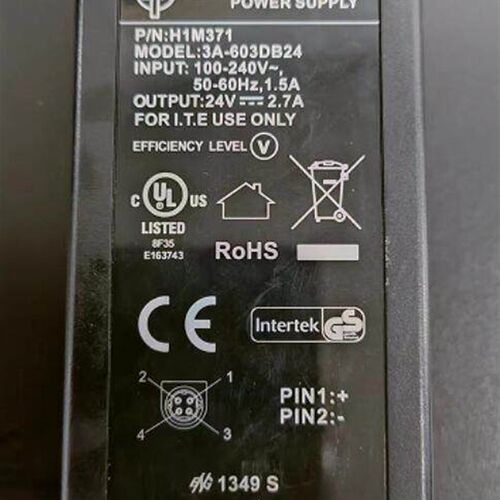 Metrohm瑞士万通电源适配器24V2.7A四针充电器3A-603DB24  H1M371