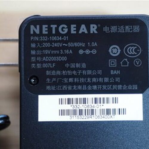 全新正品网件Netgear R8500 R9000电源适配器线X8 AC530019V3.16A