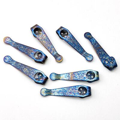 蜘蛛C81背夹C11蜘蛛C10钛合金刀背夹 Spyderco Paramilitary 2