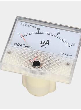 华伟85C1指针式电压表5V 10V 20V电流表微安表2A 100uA 200uA 10A