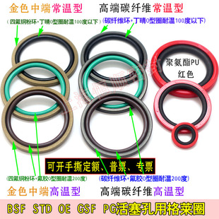 490 8.1四氟环 520 510 500 480 GSF470 BSF 孔用格莱圈STD