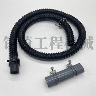 上下 卡特E320D C6.4电喷发动机废气管接头 324D 挖掘机配件 323D