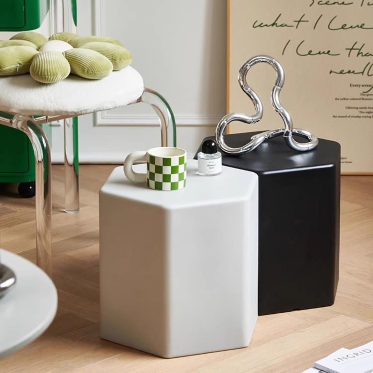 组合角几六墩形矮凳创意儿童家用墩音边乐小椅子坐现代塑料XDX子