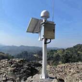 GNSS大坝监立杆353立 视地灾监测立杆 山洪灾害杆水库频监控测立