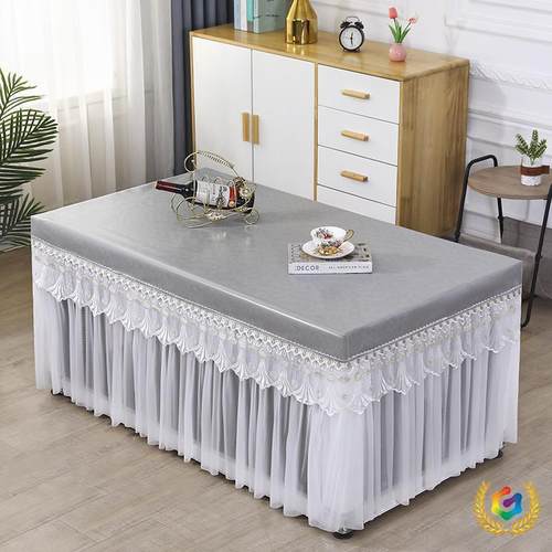 ?茶几桌面Fh(h(x}@桌防方油免洗桌布垫防夏天新款长形烤火桌水皮