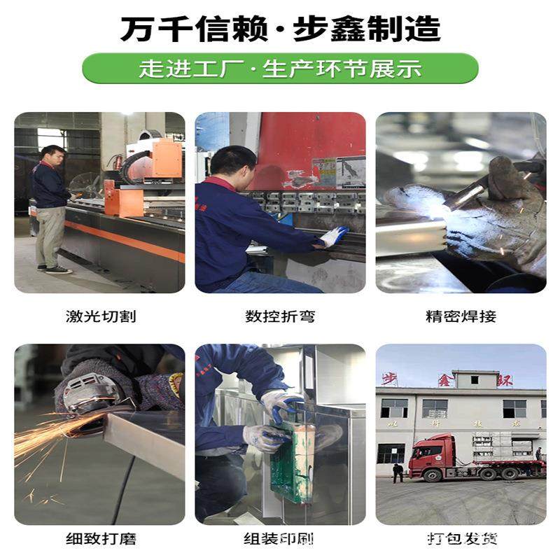 户外垃圾桶不锈钢商用大容分类垃REO圾现市代箱城环卫桶市量政街