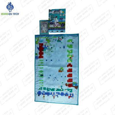 畅垫销卡通图案儿DT1707童学习音互动质乐地毯DT1707高品地6种语