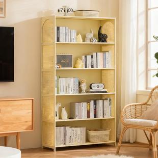 家用置物架层收纳架厨房简多易货架储2321物客架架竹子厅楠竹书架