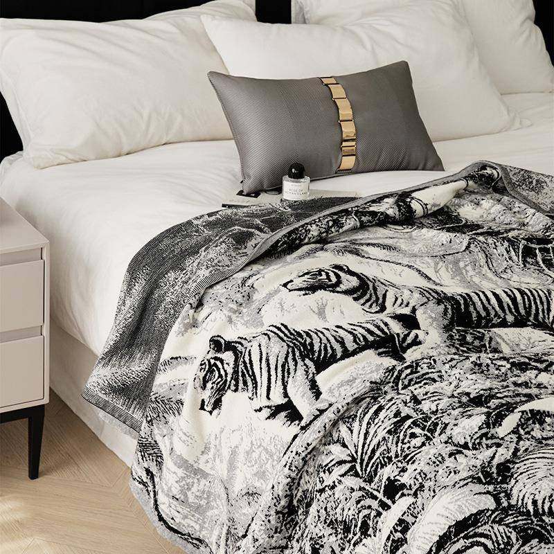 奢双层仿兔绒纱厚毛毯加被子双人床上用毯午睡nuanmian沙发毯秋轻,床上用品,休闲毯/毛毯/绒毯,淘宝优惠券,粉丝福利购,淘宝优惠卷