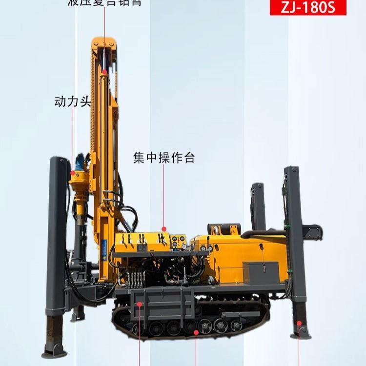 履式气动1带80用水井钻机设PCU深井钻井机水气两钻机气动钻井备