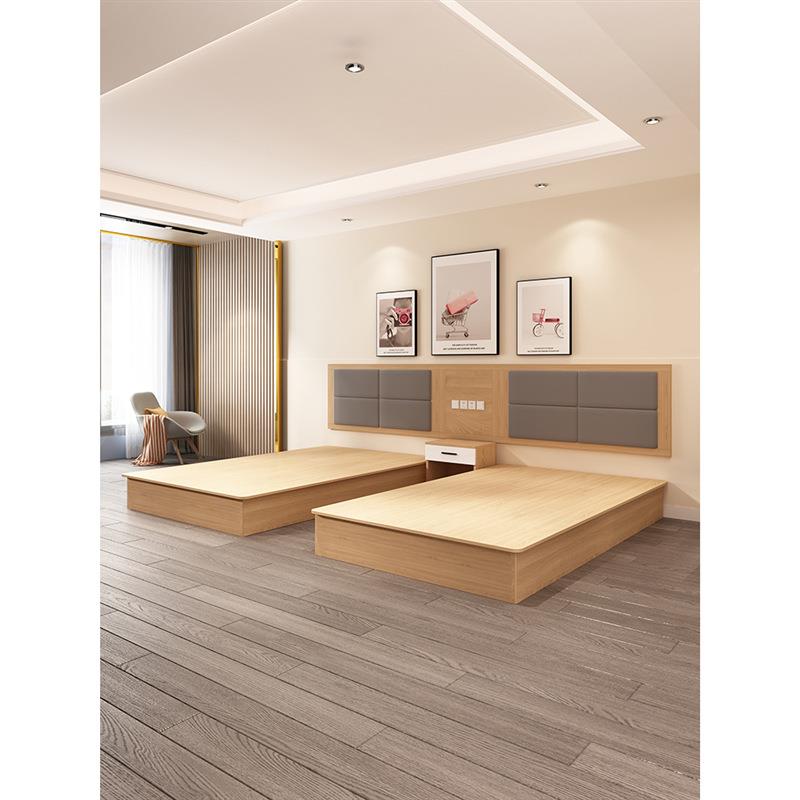 酒店家具标全套宾GIB馆家具床民宿公客房快捷间旅寓酒馆店宾馆专