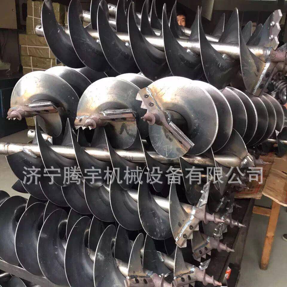 小型汽油种挖树坑机便携XRF式四冲程地钻多机坑少钱图片挖机钻坑