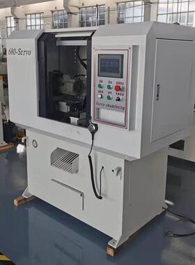 平双伺服头倒角机自动上下精密圆棒管YFA圆端面口型材