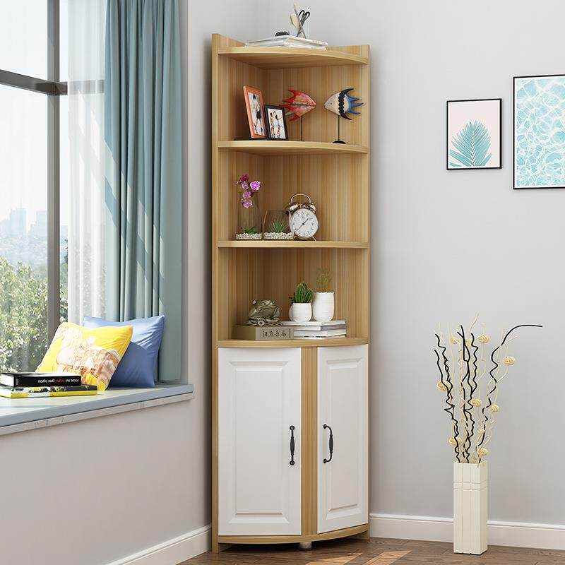 转柜墙角柜现代简约拐角边角角功三角多客厅卧室角落能置371物架