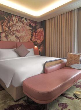 间堂酒13738店民家具花标间全套翻新改色安装设计床箱亚宿床床屏