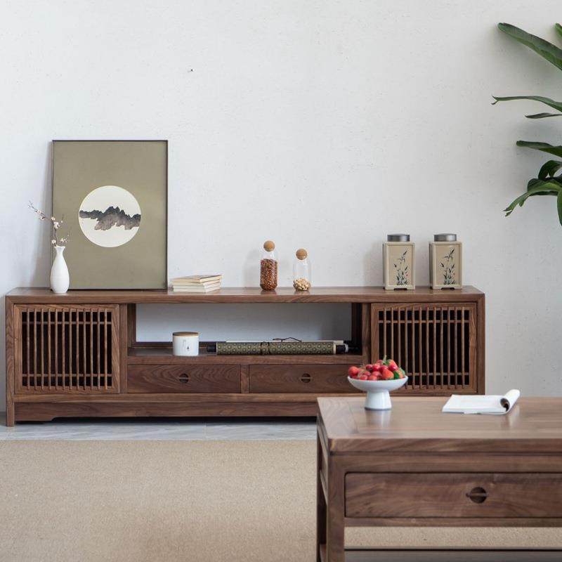 新中式美胡桃实电视柜宋式美学客北厅小户型地黑GQN柜矮柜家木具,鲜花速递/花卉仿真/绿植园艺,其它园艺用品,淘宝优惠券,粉丝福利购,淘宝优惠卷