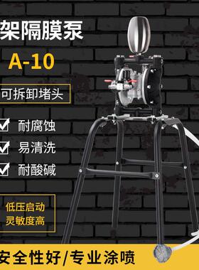 厂家荣鹏1841气动隔膜OIF泵A1油漆输送泵气隔动膜0泵