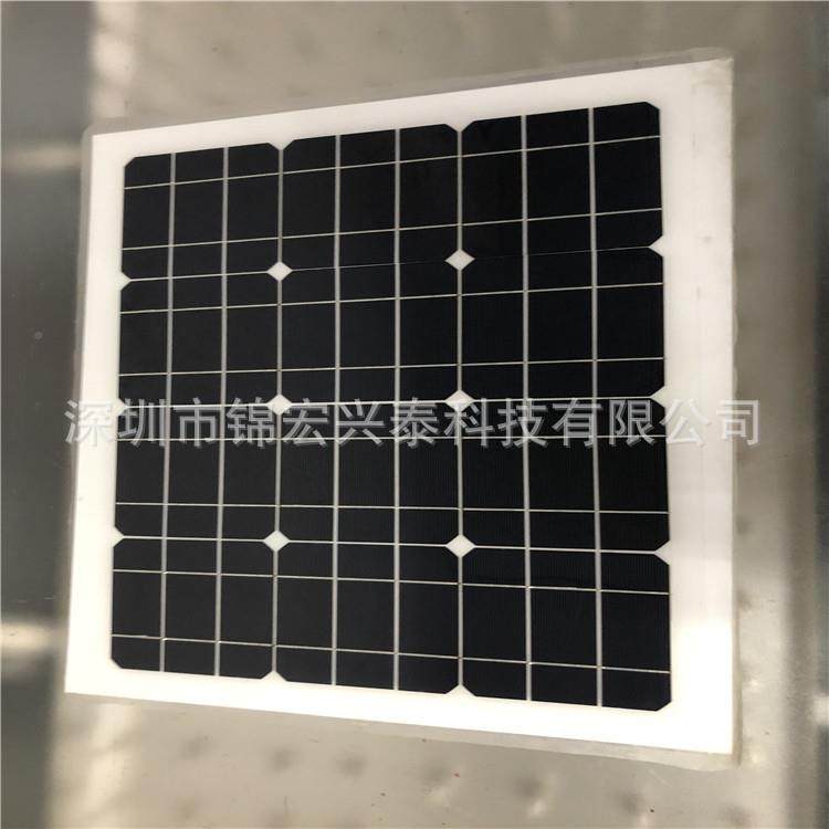 IVL单晶硅5W柔外性太0阳能板户半外房车充电板户储能太阳能板