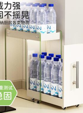 油新款味厨房调料置物架台面多层奶白IVG抽屉尘式调品盐酱醋防收