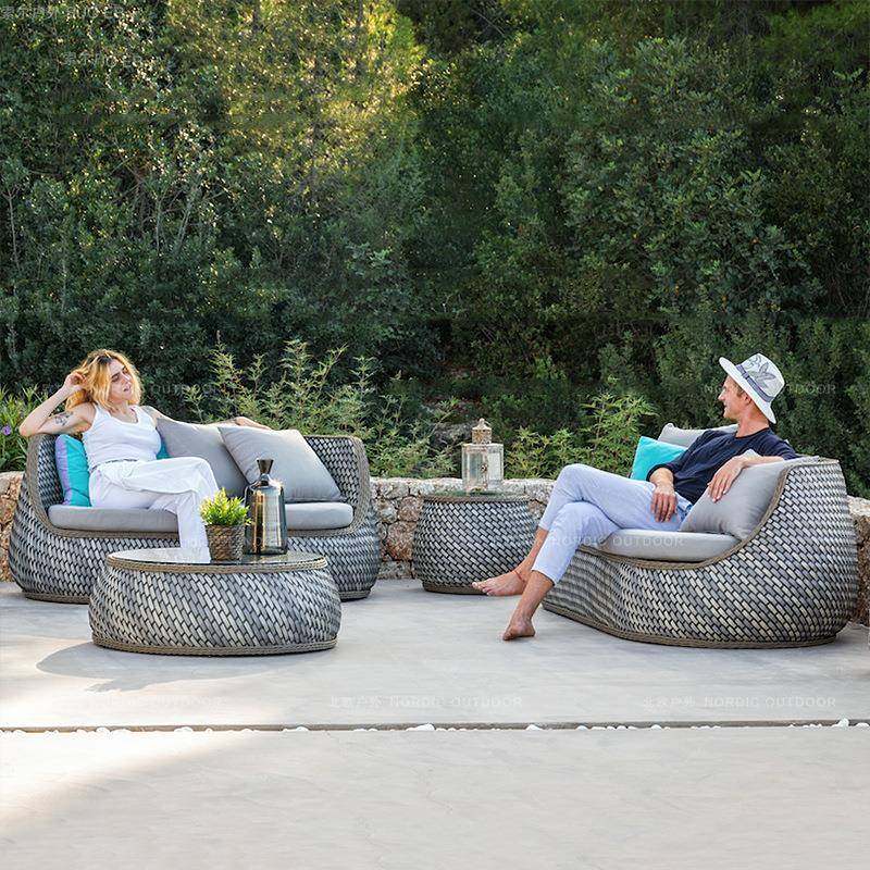 简约池外编躺床庭院花WD-TC201园休闲懒人沙发泳遮阳大户圆床藤双,商业/办公家具,商用藤编家具,淘宝优惠券,粉丝福利购,淘宝优惠卷