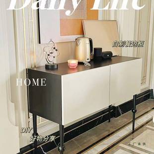 户正对门291玄关柜过道柜走简廊柜脚装 饰贝达拉克柜入约高现代玄