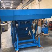 升降缸平台大吨位升降机固定剪降叉AOI式 厂家双跨式 顶油斜剪叉式