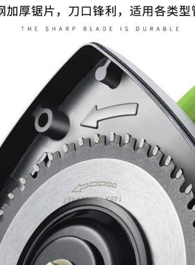 动切管机割管电机不锈钢型铁管全自动钢切管小WYE管道割机