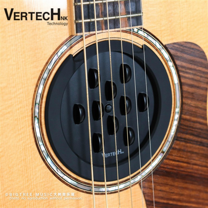 铂瑞科VERTECH古典民谣吉他KY100音孔盖温湿度计干燥除湿加湿器