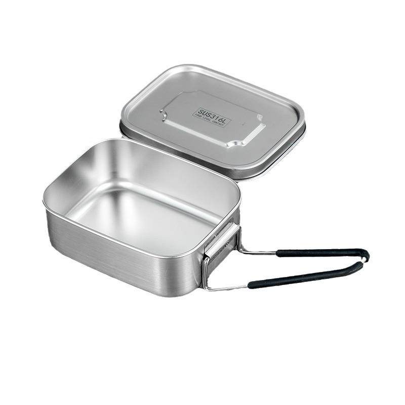 316L不锈钢加厚密封饭盒食品级学生上班分格便携便当带盖带柄,餐饮具,保鲜盒,淘宝优惠券,粉丝福利购,淘宝优惠卷