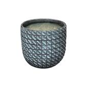 北欧简约创意玻璃钢花盆复古浮雕园艺家居绿萝庭院绿植落地花盆