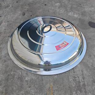 包邮炒锅锅盖加高拱盖锅介蒸笼盖汤锅高盖鼓盖不锈钢家用加厚