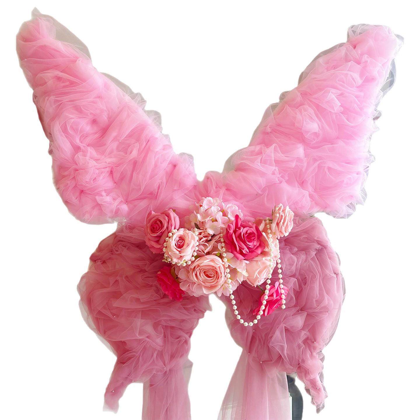 DIY梦幻网纱蝴蝶结婚装饰新娘拍照背景婚礼仿真网红爆款蝴蝶套装,节庆用品/礼品,陪嫁用品套装,淘宝优惠券,粉丝福利购,淘宝优惠卷