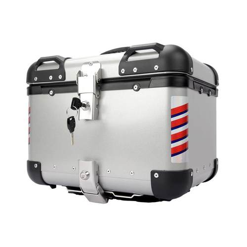 28L2L6L45L55L65L80L100L摩托车铝合金尾箱边箱防水三箱