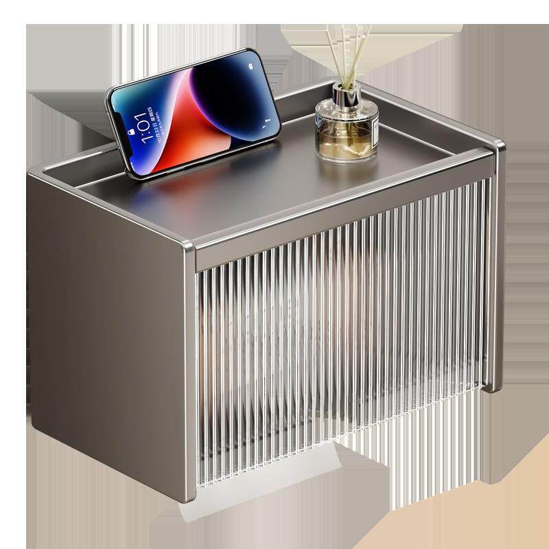 卫生纸盒卫生间纸巾盒洗手间厕纸置物架厕所壁挂浴室抽纸卷纸架灰